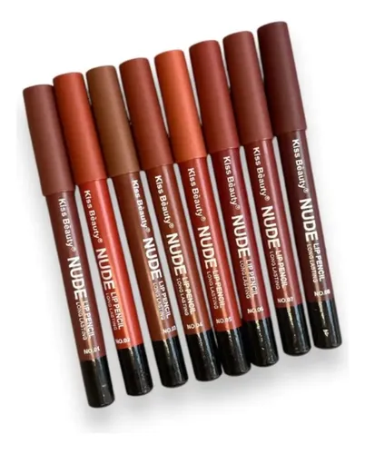 Delineador De Labios Tonos Tendencia Kiss Beuty Labial