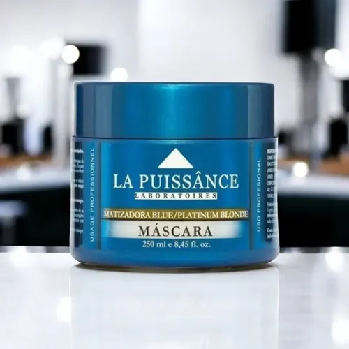 Mascara Capilar Matizadora Azul La Puissance Blue 250ml