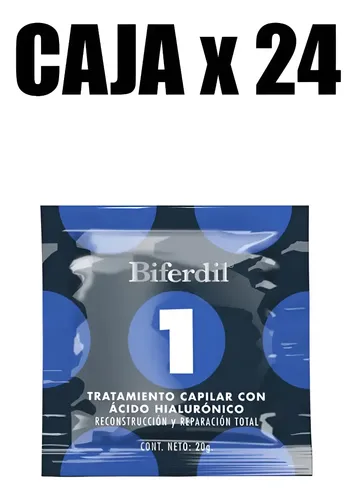 Tratamiento Capilar Con Ácido Hialurónico Caja X 24