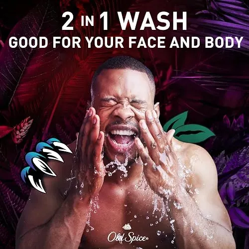 Old Spice Jabon Corporal Limpiador Hombres Night Panther 3x