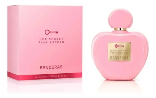 Perfume Her Secret Pink Absolu Eau Parfum De 50ml Banderas