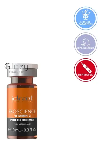 Exosomas Curcuma 1% + Vitaminac C 20% – Dermapen – Idraet Todo Tipo De Piel Día/noche