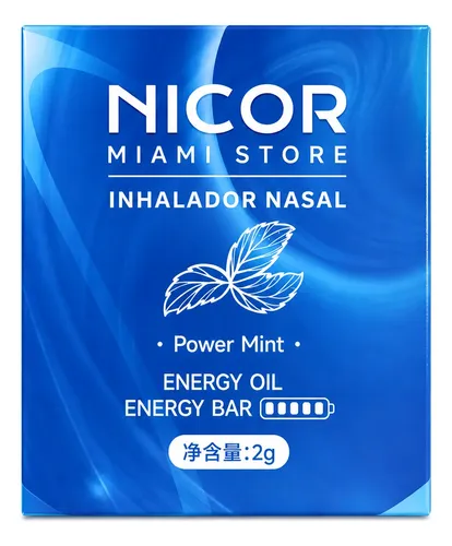 Inhalador Nasal Doble Portátil Aroma Refrescante Compacto