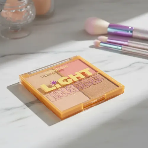 Paleta De Iluminador Light Inside Ruby Rose Efecto Luminoso