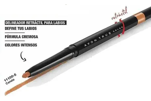 Lapiz Delineador Retractil Ojos Glimmerstick Avon – Color Canela
