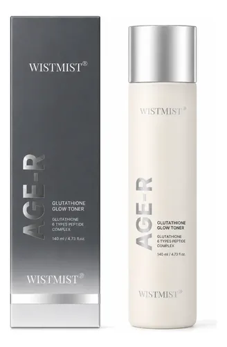 Tónico Brillante Con Glutatión Age-r De Wistmist, 140 Ml