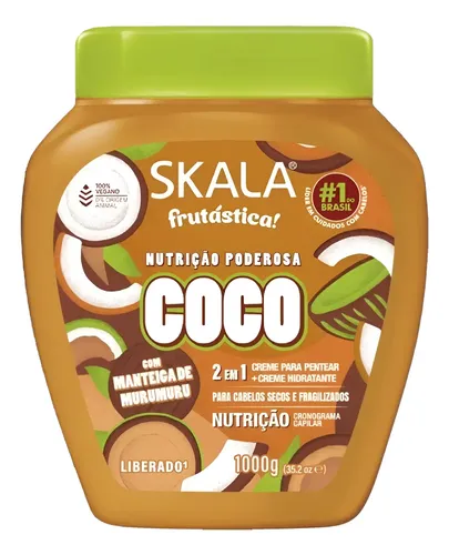Skala Frutastica Crema Mascara Para Peinar Coco x 1 kg