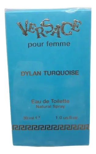 Perfume Versace Dylan Turquoise EDT 30ml Floral Frutal Spray Mujer