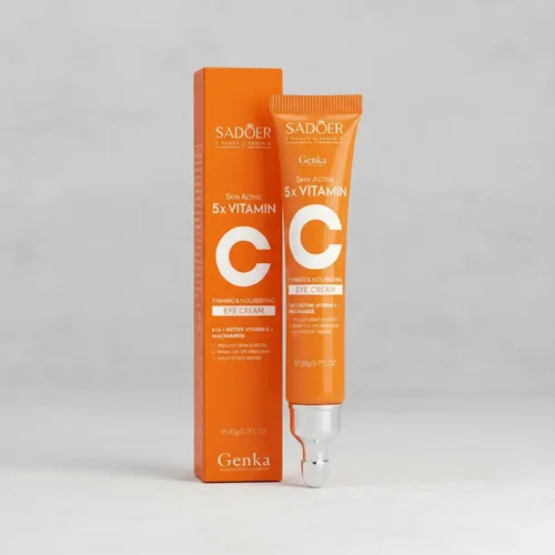 Sadoer 5x Vit C Contorno Ojos Ojeras Antiarrugas