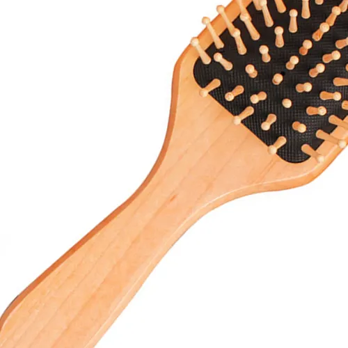 Peine De Masaje Air Cushion, De Madera, Portátil, Para Alisa