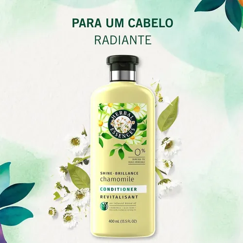 Acondicionador Herbal Essences Brillo Manzanilla X400ml