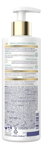 Crema Serum Corporal Dove Pantenol 400ml