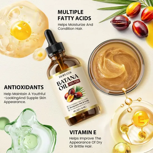 Kit Aceite Batana Bofuoos Crecimiento Capilar 245ml
