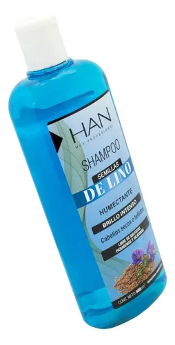 Han Semillas De Lino Shampoo Humectante Brillo Cabello Seco