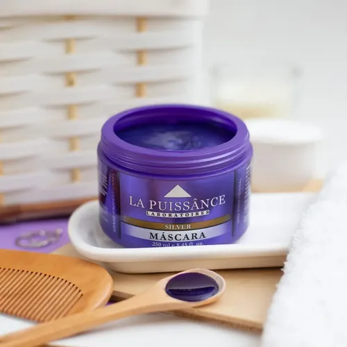 Máscara La Puissance Matizador Violeta Silver Rubios 250ml