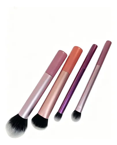 Set De Brochas Esenciales Para Maquillaje Generic 5 Piezas