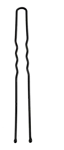 100 Broches De Pelo De Metal Negro De 7 Cm De Largo Para Hac
