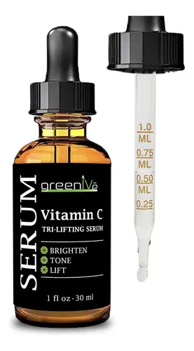 Sérum Facial Greenive de Vitamina C y Ácido Hialurónico Antiedad