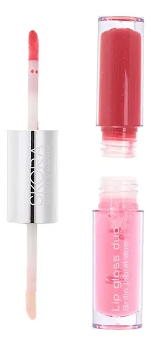 Brillo Labial Duo Lip Gloss Skora Glow Vibes Con Aplicador