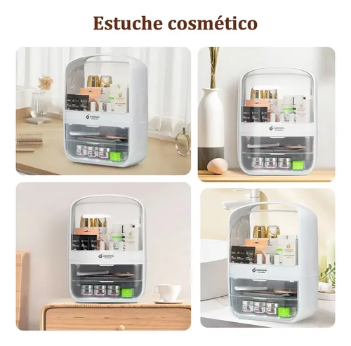 Organizador De Cosmeticos Maquillajes 3 Cajones Separadores