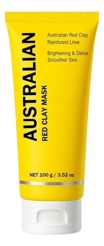 Mascarilla De Arcilla Roja Australiana Biwqty 100 Ml