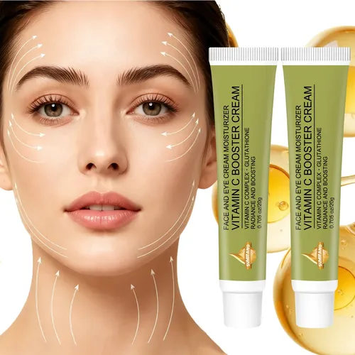 Hidratante Iluminador Vc Para Ojos Y Rostro 20g Piel Seca/ru