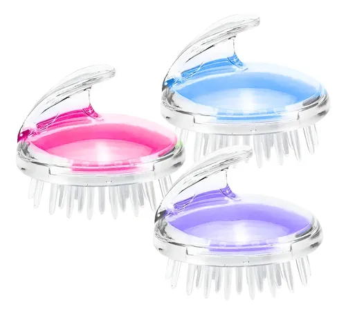 Cepillo Silicona Limpiador Masajeador De Cabello Shampoo
