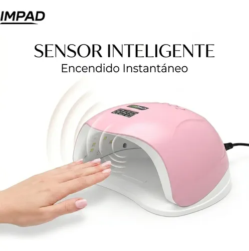 Cabina Secador De Uñas Led Uv 48w Con Sensor Reloj Digital