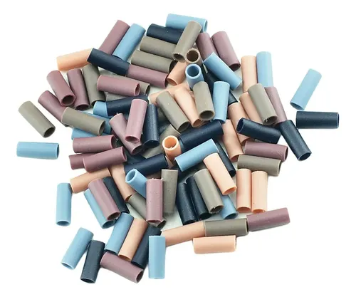 100 Tubos Para Bricolaje, Una Banda Elástica Para El Pelo