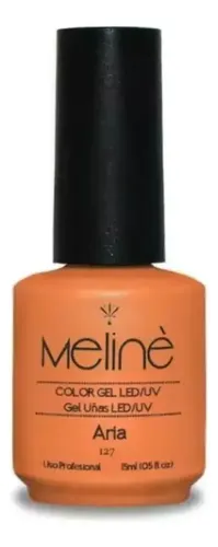 Meline Esmalte Semipermanente Color Gel Led/uv 127 Aria