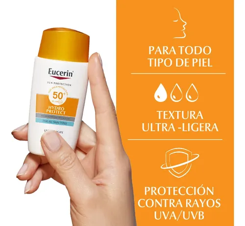 Eucerin Eucerin Sun Hydro Fluid Fps 50+ X 50ml