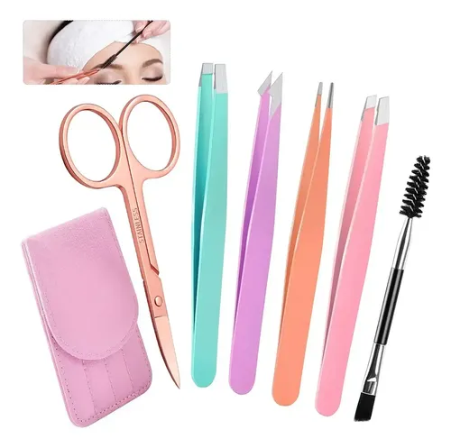Set Profesional De Cuidado De Cejas Curvas De 6 Piezas