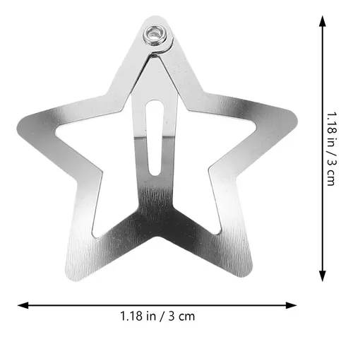 ~ 40 Pinzas For El Pelo Con Forma De Estrella, Horquillas `