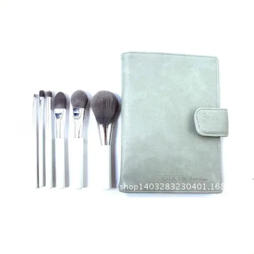 Set De Pinceles De Maquillaje 6 Pinceles De Fibra Alta