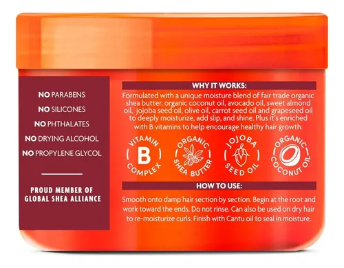 Cantu Crema Definidora de Rizos de Coco Curling 340g