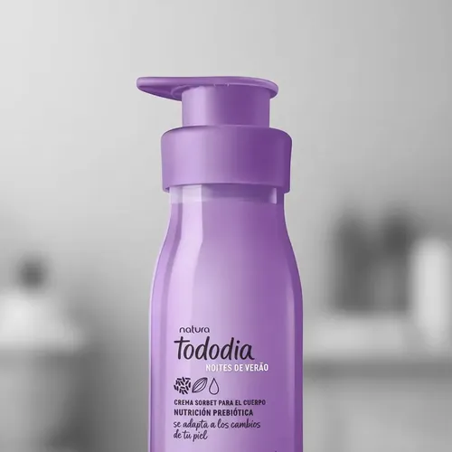 Crema Corporal Mora Flor De Durazno Tododia 400 Ml