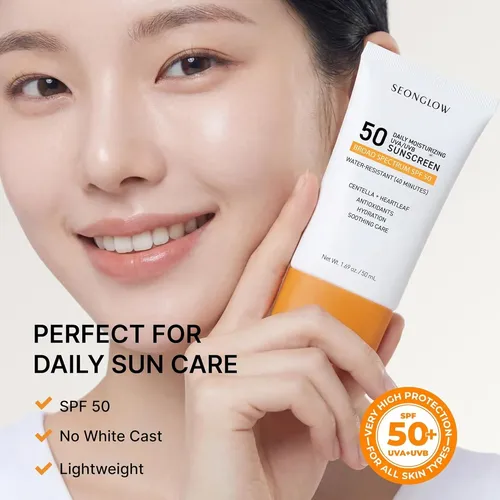 Protector Solar Facial Spf50 Coreano Con Centella Y