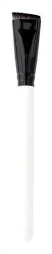 Brocha de Maquillaje Biselada Contorno Jessamy P4906 Blanco y Negro