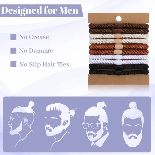 Paquete De 10 Cintas Trenzadas Para El Cabello