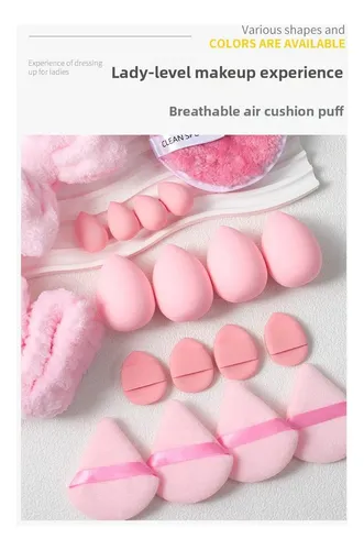 20kit Piezas Esponja Maquillaje En Polvo Beauty Blender