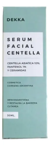 Serum Facial Centella Dekka 30ml Tipo de piel Todo tipo de piel