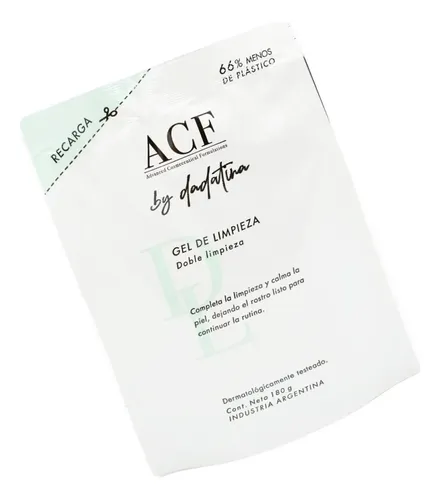 Acf Dadatina Refill Gel De Limpieza Doble Facial Apto Vegano
