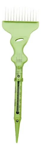 * 2 Peine Para Teñir El Cabello, Cepillo Recto, Verde