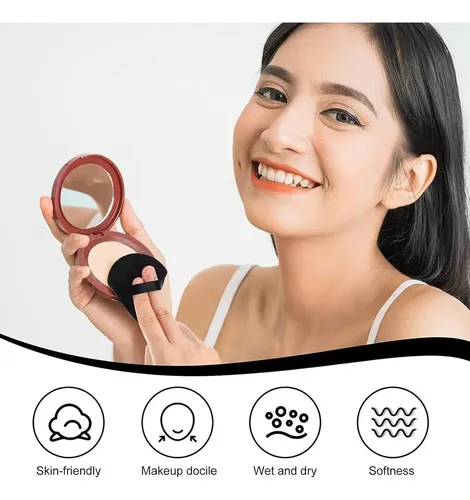 Yu. 30 Bocanadas De Esponja De Maquillaje Triangular En
