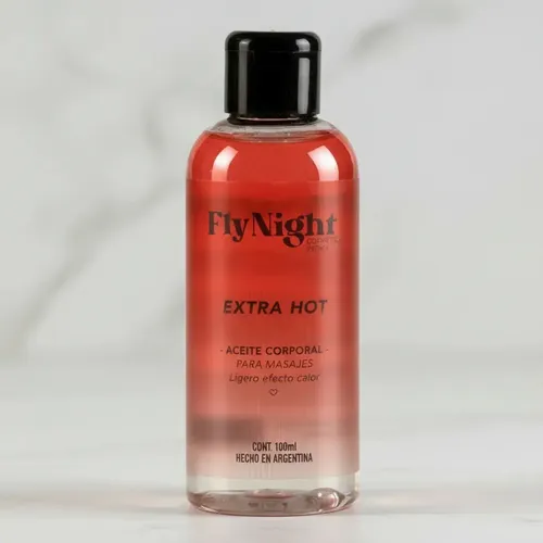 Aceite Para Masaje Calor Body Oil Corporal Fly Night 100ml