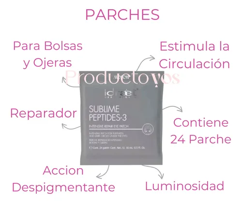 Parches Contorno De Ojos Bolsas Ojeras Sublime Idraet