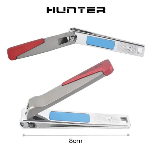 Alicate Corta Uñas Con Lima De Carbono 8cm Hunter Omd3001