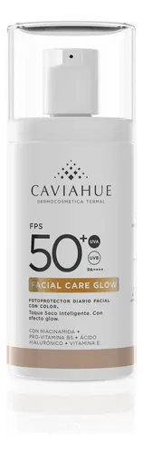 Caviahue Protector Solar Fps50+ Facial Care Glow Color 50ml