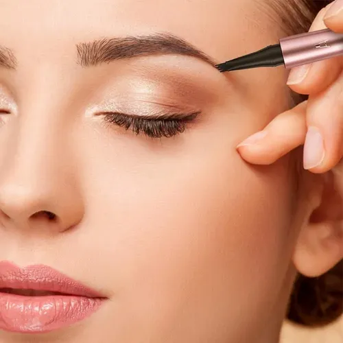 Lápiz Para Cejas 3d Resistente Al Agua Con 4 Puntas Aiionp