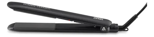 Planchita De Pelo Atma Classic 1200w Ceramic 230°c Calentamiento Rápido modelo PL8831 Color Negro